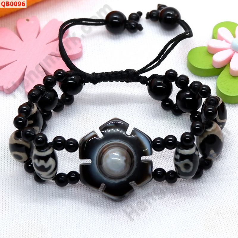 QB0096 สร้อยข้อมือ DZIตาสวรรค์ ราคา 499 บาท http://hengmark.com/view_product/QB0096.htm
