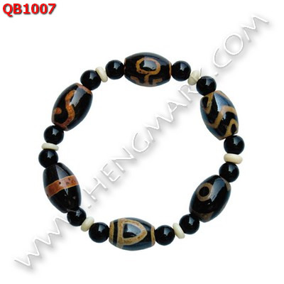 QB1007 สร้อยข้อมือหินทิเบต รวมลาย ราคา 559 บาท http://hengmark.com/view_product/QB1007.htm