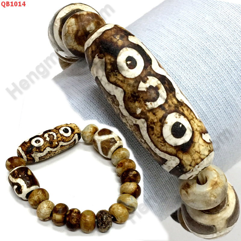 QB1014 สร้อยข้อมือหินทิเบต หิน 5 ตา ราคา 899 บาท http://hengmark.com/view_product/QB1014.htm