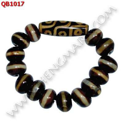 QB1017 สร้อยข้อมือหินทิเบต 9 ตา ราคา 1699 บาท http://hengmark.com/view_product/QB1017.htm
