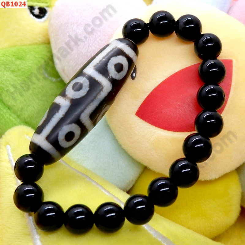 QB1024 สร้อยข้อมือหินทิเบต 9 ตา ราคา 1059 บาท http://hengmark.com/view_product/QB1024.htm