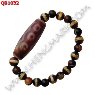 QB1032 สร้อยข้อมือหินทิเบต 5 ตา ราคา 635 บาท http://hengmark.com/view_product/QB1032.htm