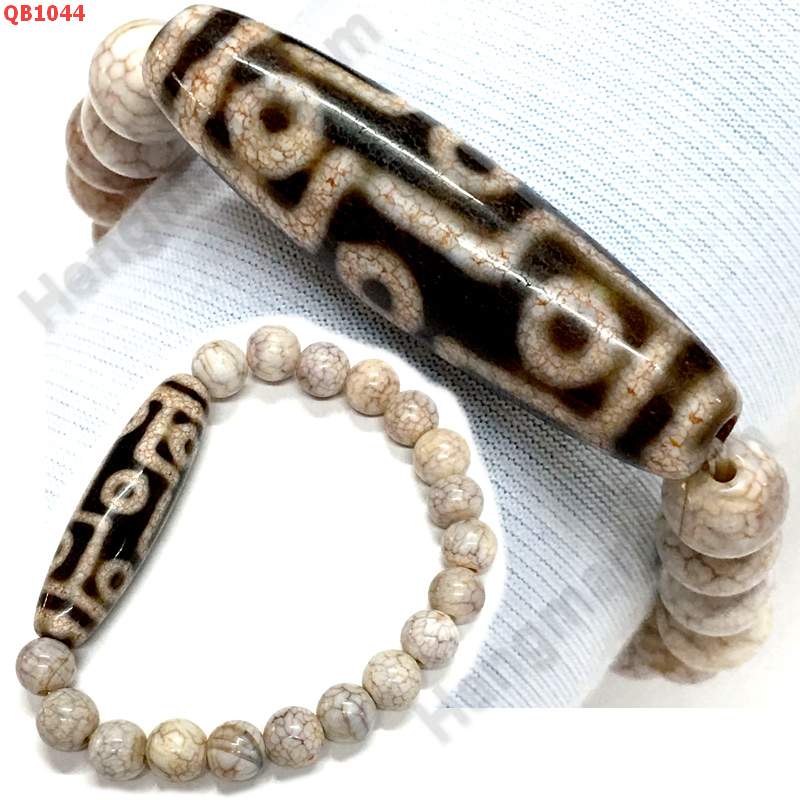 QB1044 สร้อยข้อมือหินทิเบต 9 ตา  ราคา 2040 บาท http://hengmark.com/view_product/QB1044.htm