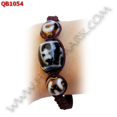 QB1054 สร้อยข้อมือหินทิเบต เชือกถัก ราคา 599 บาท http://hengmark.com/view_product/QB1054.htm