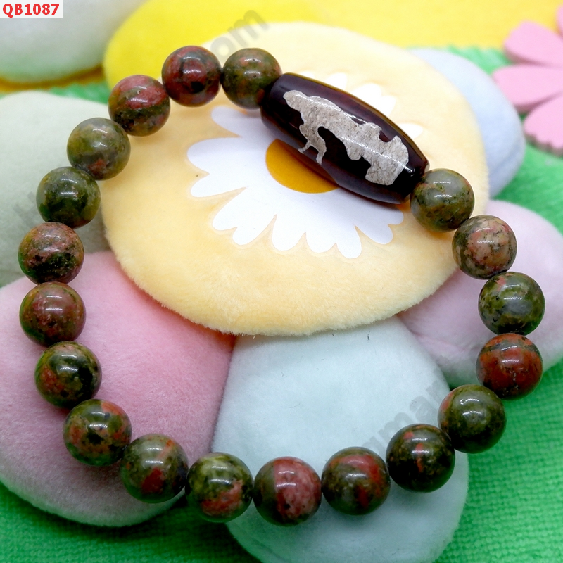 QB1087 สร้อยข้อมือ DZI กวนอิม ยูนาไค้ท์ ราคา 399 บาท http://hengmark.com/view_product/QB1087.htm