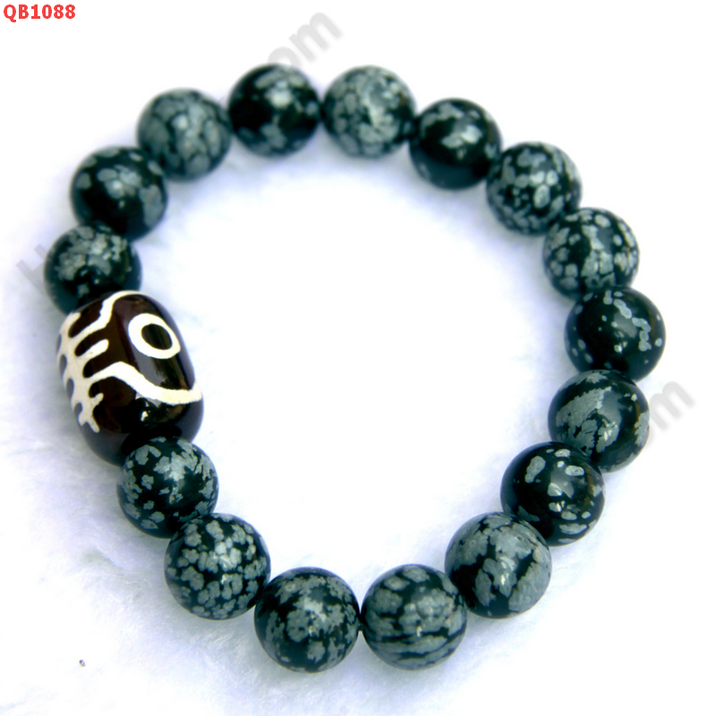 QB1088 สร้อยข้อมือ DZIอายุยืน ราคา 349 บาท http://hengmark.com/view_product/QB1088.htm