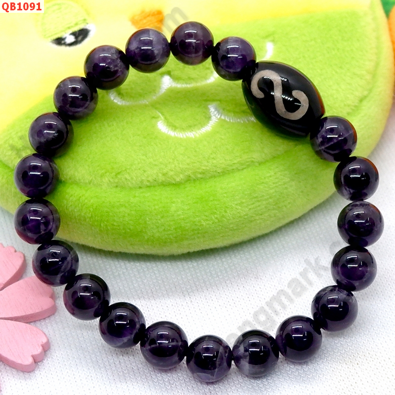 QB1091 สร้อยข้อมือ DZI ตะขอ  ราคา 299 บาท http://hengmark.com/view_product/QB1091.htm