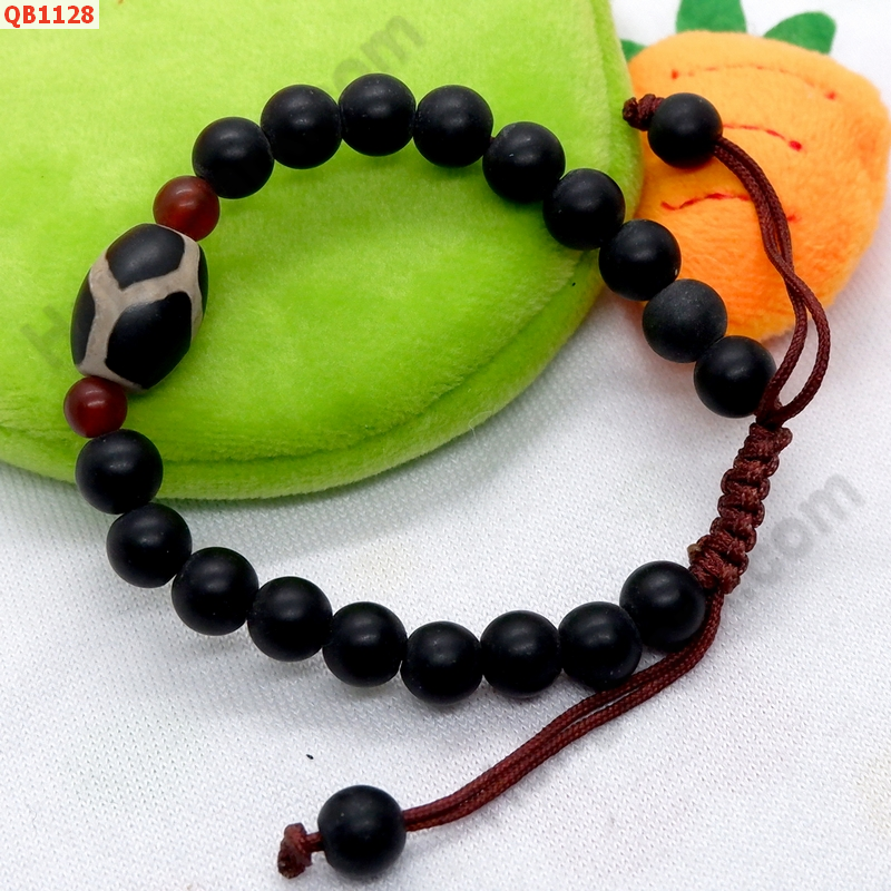 QB1128 สร้อยข้อมือหินDZI กระดองเต่า ราคา 199 บาท http://hengmark.com/view_product/QB1128.htm