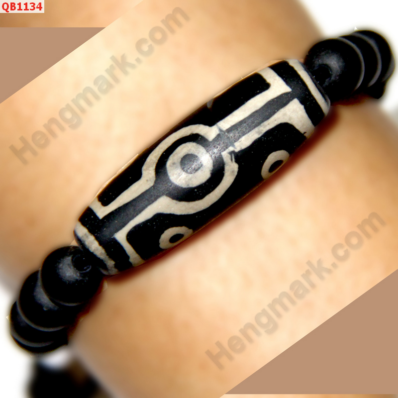 QB1134 สร้อยข้อมือหินDZI 7 ตา ราคา 299 บาท http://hengmark.com/view_product/QB1134.htm