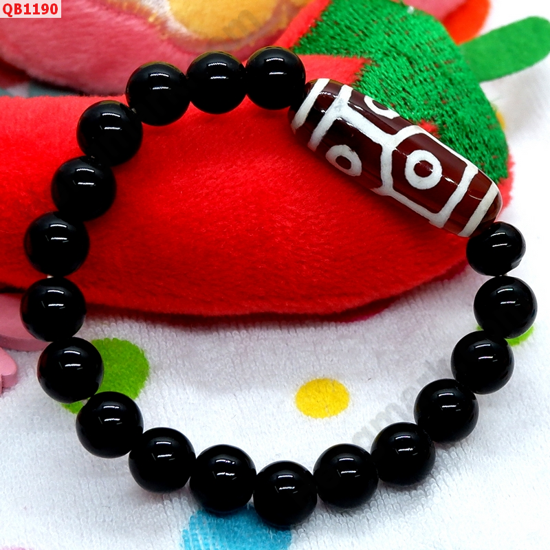 QB1190 สร้อยข้อมือ DZI 6 ตา กระดองเต่า ราคา 289 บาท http://hengmark.com/view_product/QB1190.htm