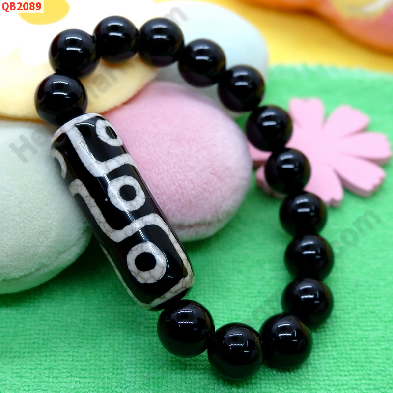 QB2089 สร้อยข้อมือหินทิเบตลาย 9 ตา ราคา 839 บาท http://hengmark.com/view_product/QB2089.htm