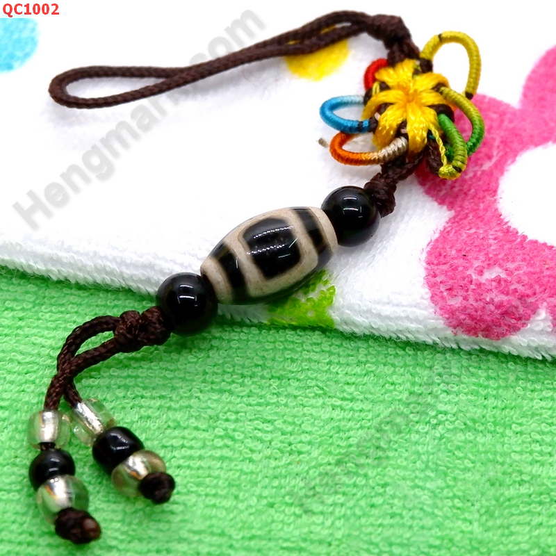 QC1002 หินทิเบตแขวนมือถือลายหนึ่งตาฟ้าดิน ราคา 79 บาท http://hengmark.com/view_product/QC1002.htm