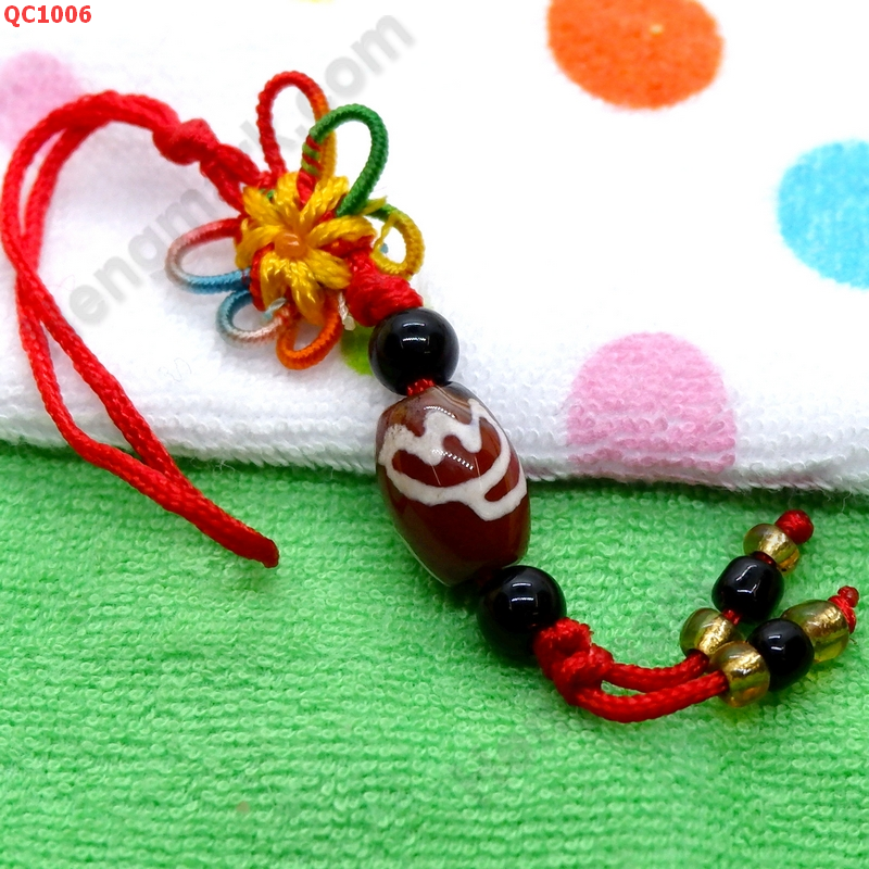QC1006 หินทิเบตแขวนมือถือลายดอกบัว ราคา 79 บาท http://hengmark.com/view_product/QC1006.htm