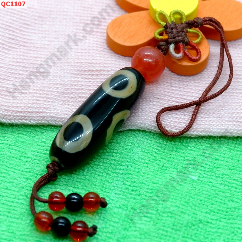 QC1107 หินทิเบตแขวนมือถือ ลาย 6 ตา ราคา 229 บาท http://hengmark.com/view_product/QC1107.htm