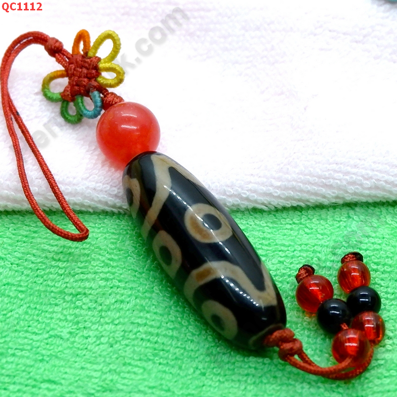 QC1112 หินทิเบตแขวนมือถือ ลาย 8 ตา ราคา 229 บาท http://hengmark.com/view_product/QC1112.htm