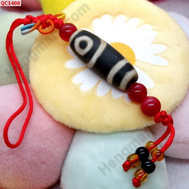 QC1408 หินทิเบตแขวนมือถือ ลาย 2 ตา ราคา 179 บาท http://hengmark.com/view_product/QC1408.htm