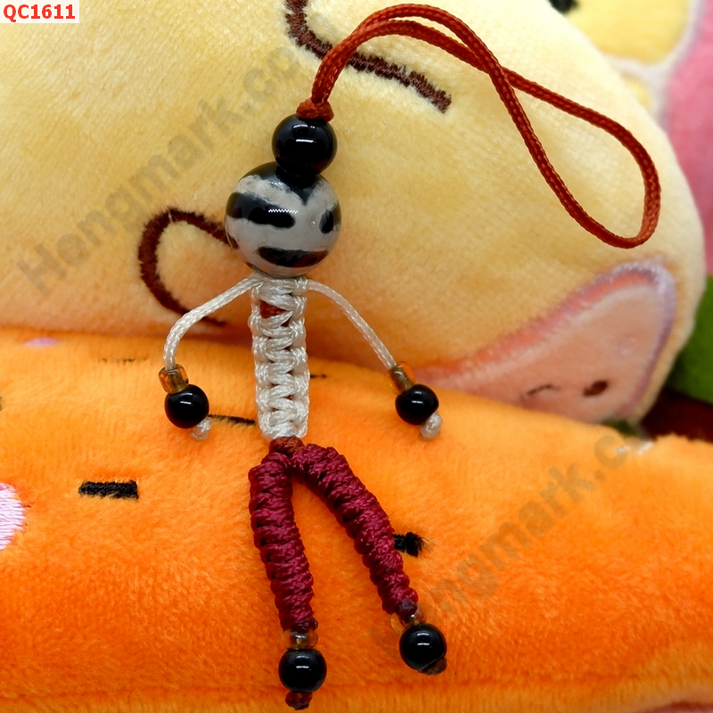 QC1611 หินทิเบตแขวนมือถือ ลายลามะยิ้ม ราคา 99 บาท http://hengmark.com/view_product/QC1611.htm