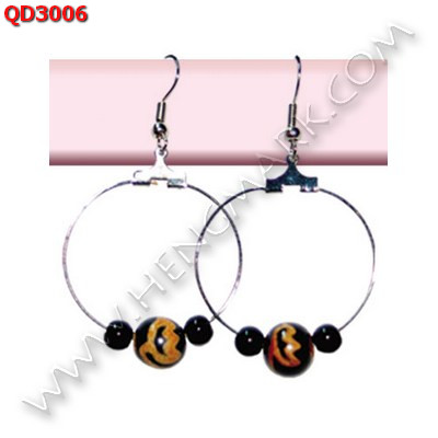 QD3006 ต่างหูหินทิเบต ราคา 199 บาท http://hengmark.com/view_product/QD3006.htm