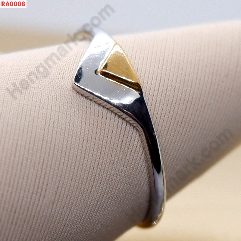 RA0008 แหวนสวยไม่ลอกไม่ดำ ราคา 99 บาท http://hengmark.com/view_product/RA0008.htm