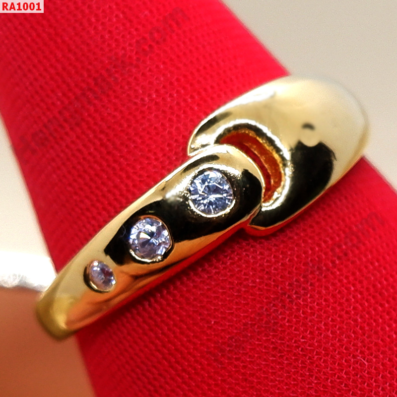 RA1001 แหวนสวยไม่ลอกไม่ดำ ราคา 129 บาท http://hengmark.com/view_product/RA1001.htm