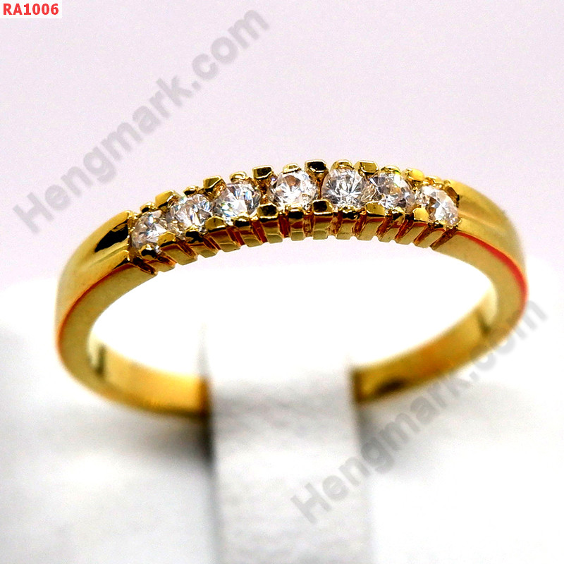 RA1006 แหวนสวยไม่ลอกไม่ดำ ราคา 129 บาท http://hengmark.com/view_product/RA1006.htm