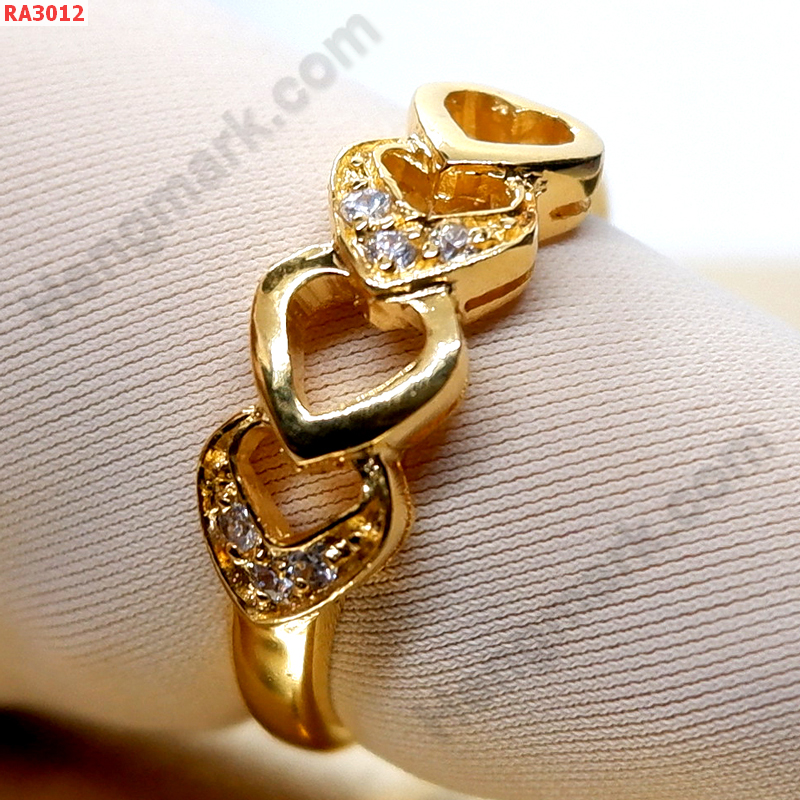 RA3012 แหวนสวยไม่ลอกไม่ดำ ราคา 199 บาท http://hengmark.com/view_product/RA3012.htm