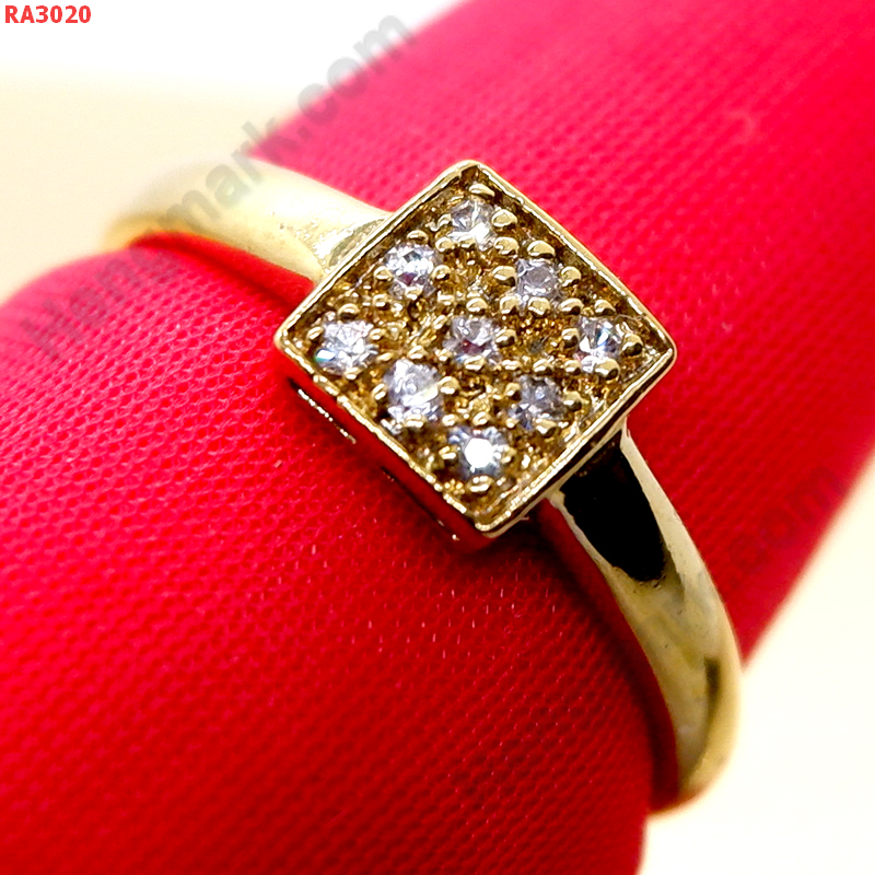 RA3020 แหวนสวยไม่ลอกไม่ดำ ราคา 199 บาท http://hengmark.com/view_product/RA3020.htm