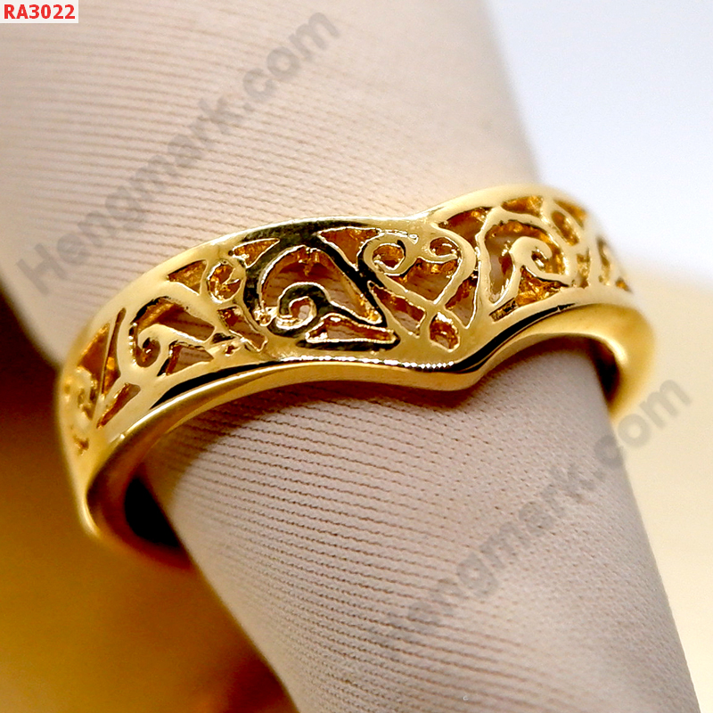 RA3022 แหวนสวยไม่ลอกไม่ดำ ราคา 199 บาท http://hengmark.com/view_product/RA3022.htm
