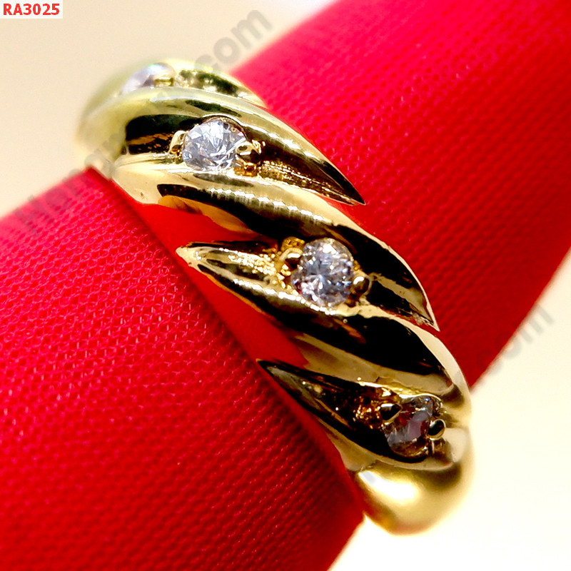 RA3025 แหวนสวยไม่ลอกไม่ดำ ราคา 199 บาท http://hengmark.com/view_product/RA3025.htm