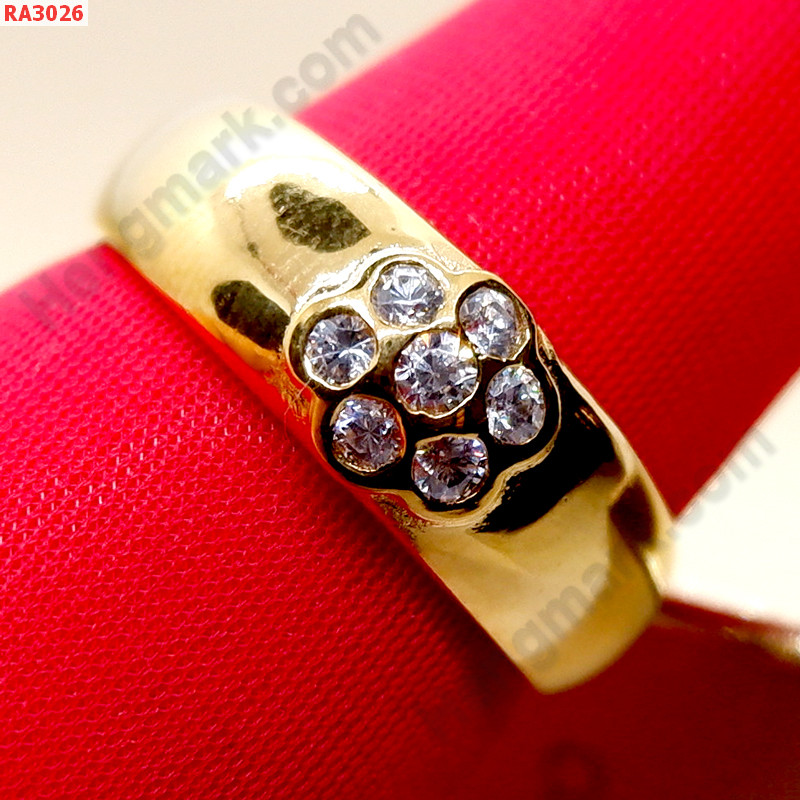 RA3026 แหวนสวยไม่ลอกไม่ดำ ราคา 199 บาท http://hengmark.com/view_product/RA3026.htm
