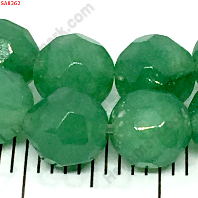 SA0362 หยกเขียวเจียเหลี่ยม  ราคา 5 บาท http://hengmark.com/view_product/SA0362.htm