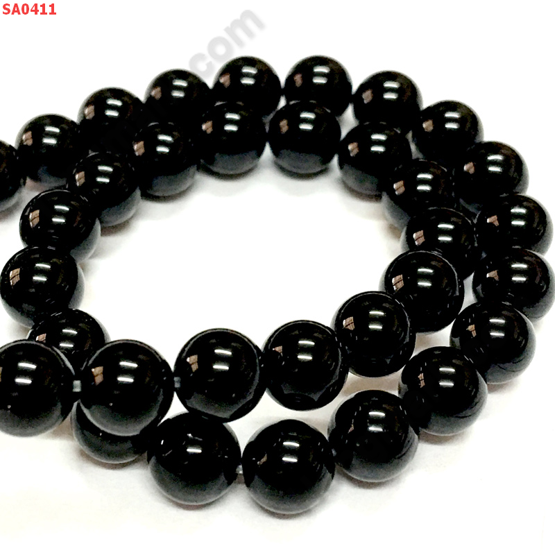 SA0411 หินอะเกตดำ  ราคา 5 บาท http://hengmark.com/view_product/SA0411.htm