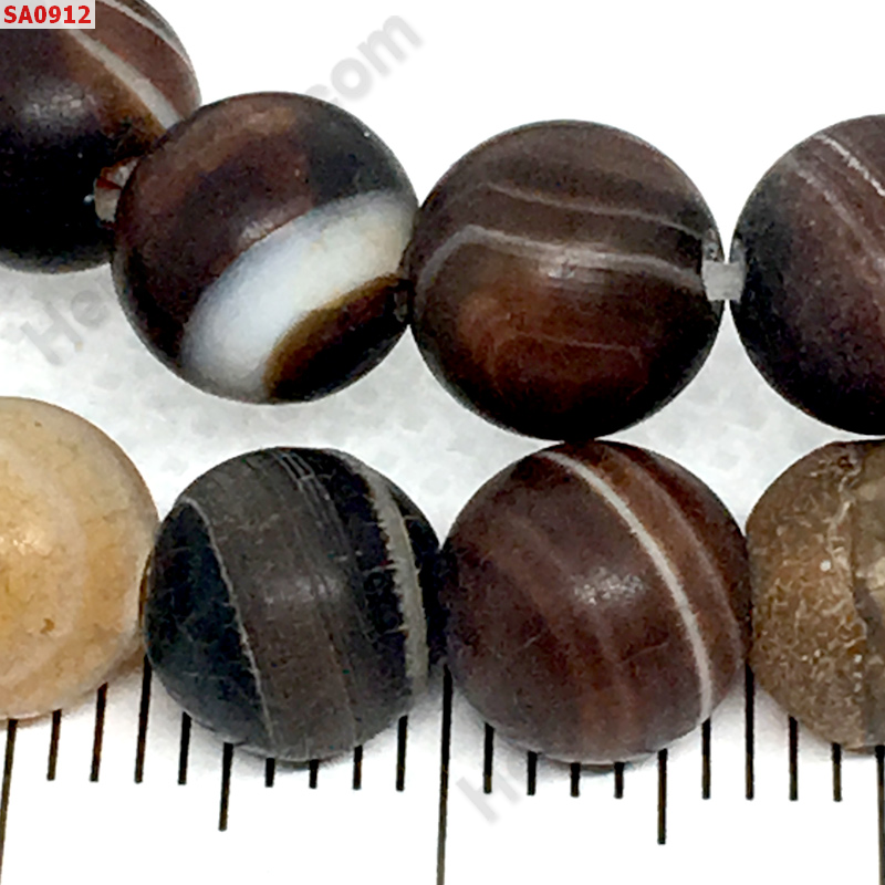 SA0912 หินอะเกตผิวด้าน ราคา 15 บาท http://hengmark.com/view_product/SA0912.htm