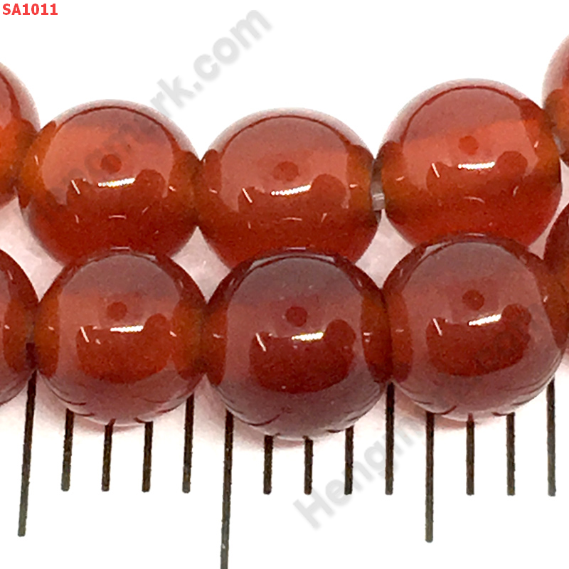 SA1011 หินคาร์เนเลียน เส้นละ ราคา 220 บาท http://hengmark.com/view_product/SA1011.htm