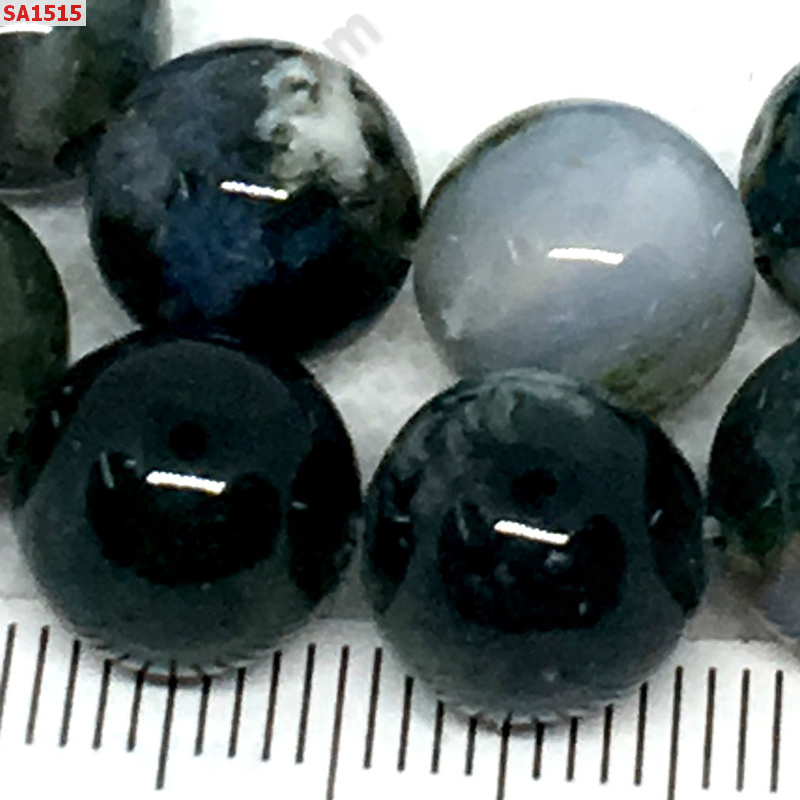 SA1515 หินมอสอะเกต (Moss Agate) เม็ดละ ราคา 15 บาท http://hengmark.com/view_product/SA1515.htm