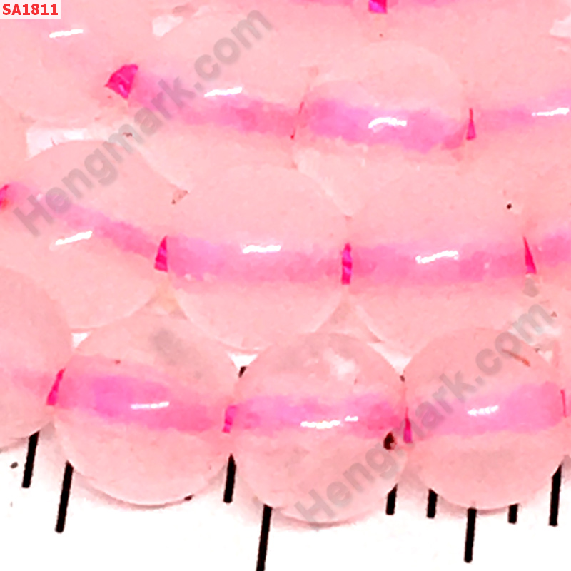 SA1811 โรสควอตซ์ (Rose Quartz)  ราคา 2 บาท http://hengmark.com/view_product/SA1811.htm
