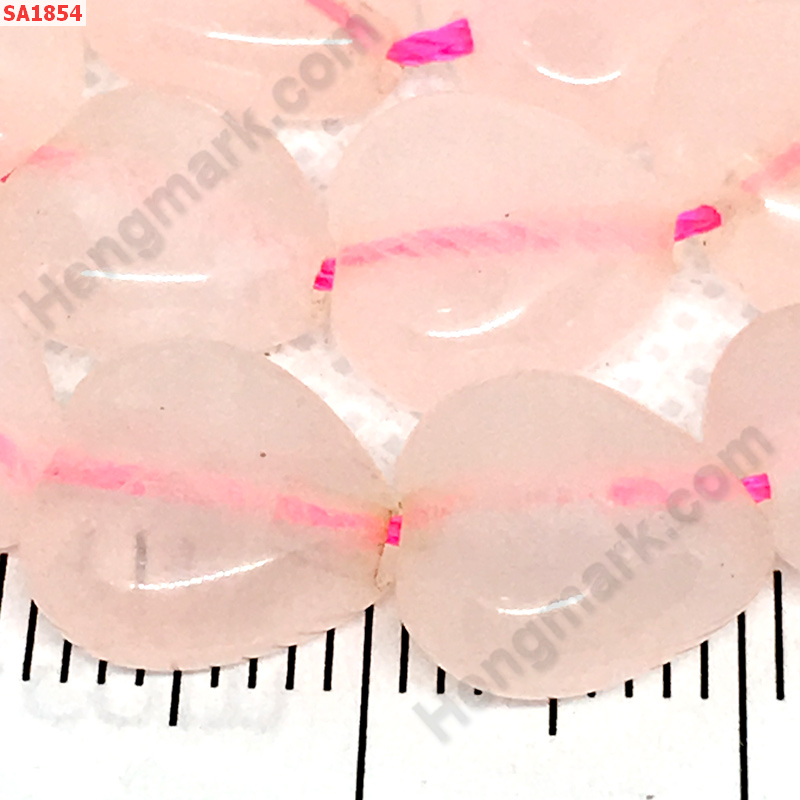 SA1854 โรสควอตซ์ (Rose Quartz) รูปหัวใจ ราคา 20 บาท http://hengmark.com/view_product/SA1854.htm