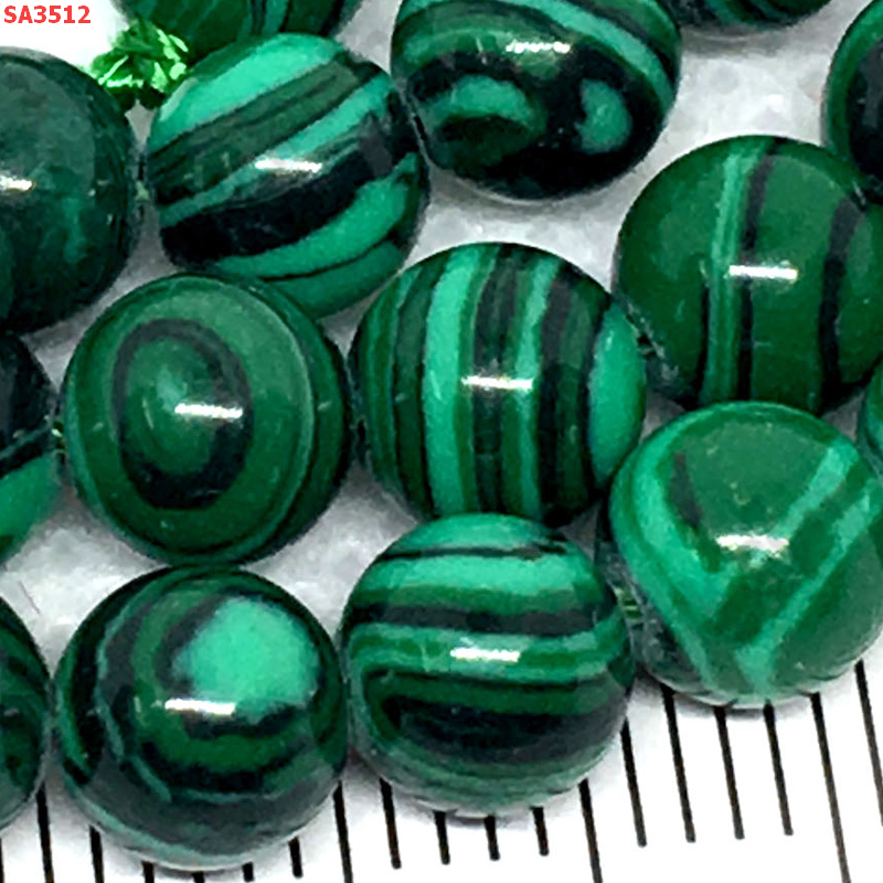 SA3512 มาลาไค้ท์(Malachite) เม็ดละ ราคา 5 บาท http://hengmark.com/view_product/SA3512.htm