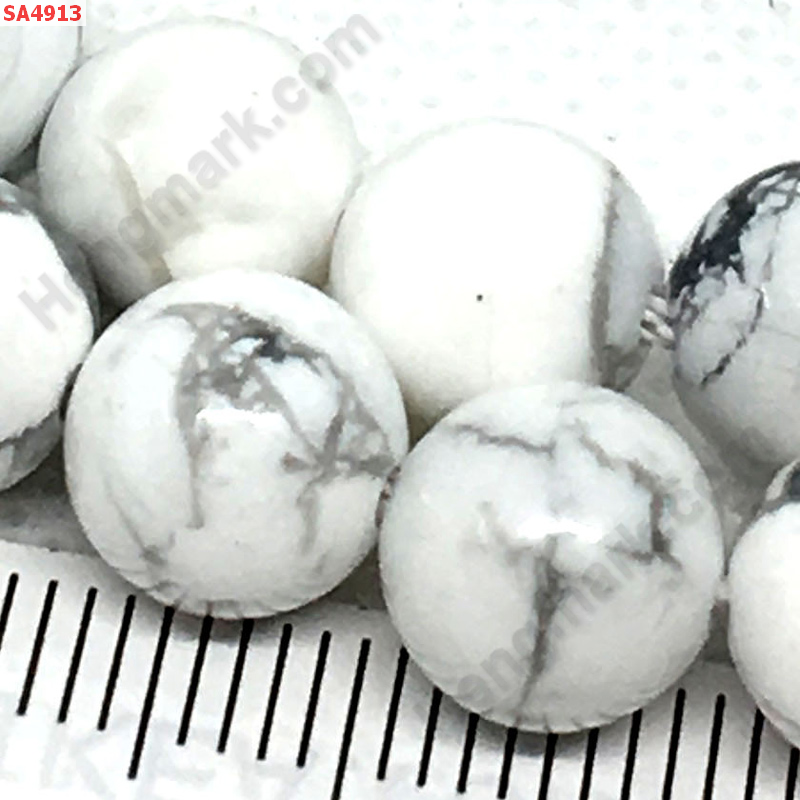 SA4913 ฮาวไล้ท์ Howlite ราคา 10 บาท http://hengmark.com/view_product/SA4913.htm