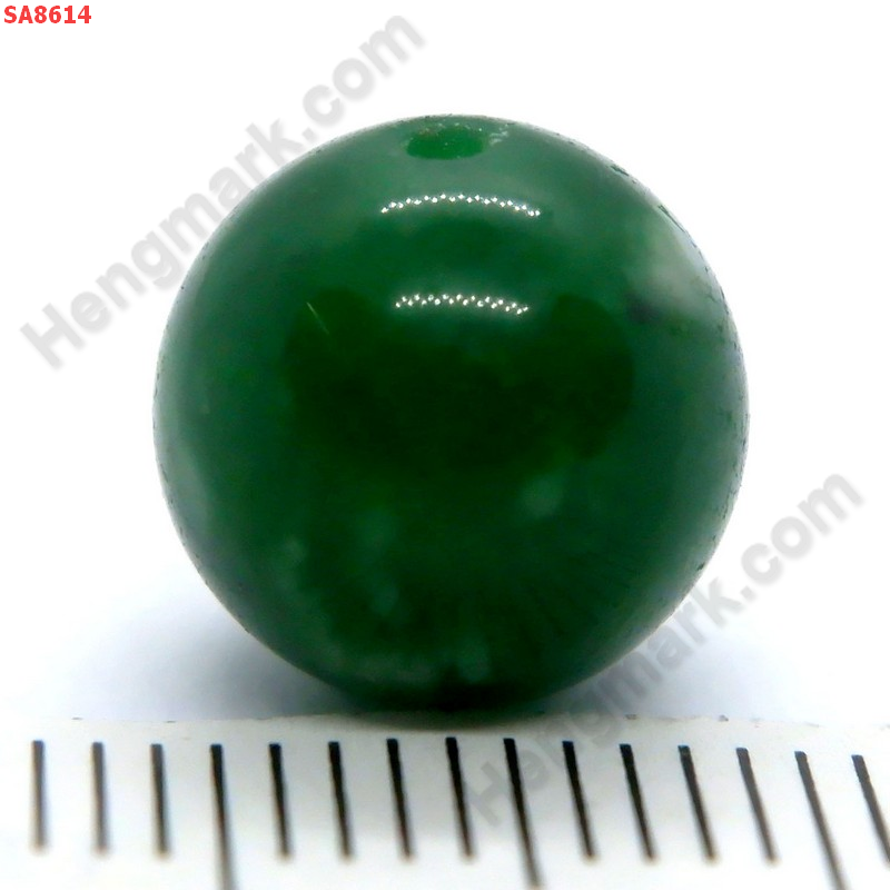 SA8614 หยกสีเขียวเข้ม ราคา 15 บาท http://hengmark.com/view_product/SA8614.htm