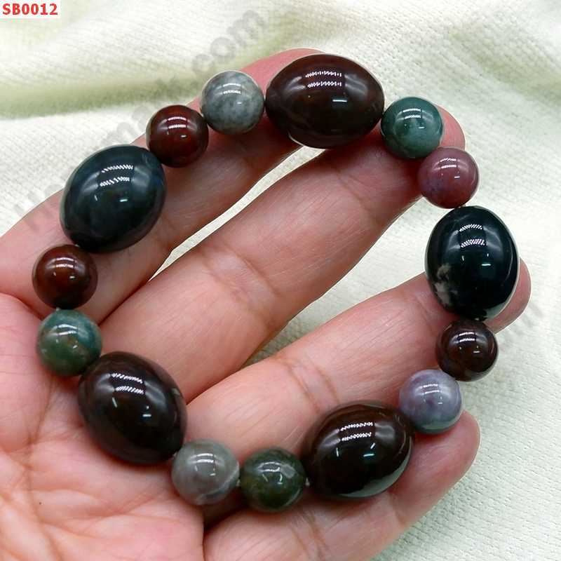SB0012 สร้อยข้อมือโอเชี่ยนแจ๊สเปอร์ ราคา 350 บาท http://hengmark.com/view_product/SB0012.htm