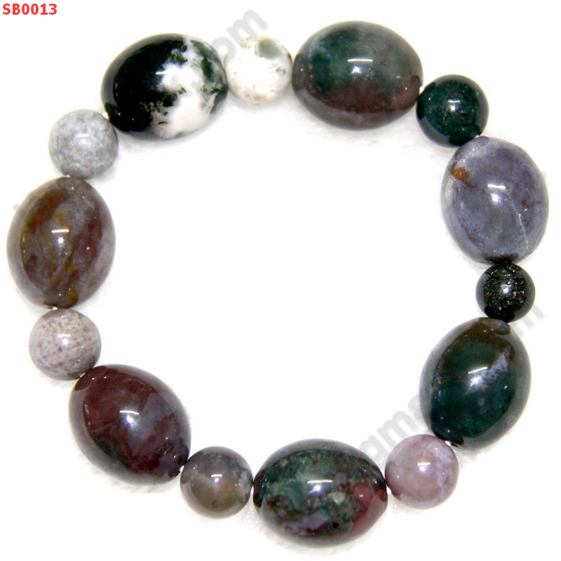 SB0013 สร้อยข้อมือหยก 5 สี ราคา 370 บาท http://hengmark.com/view_product/SB0013.htm