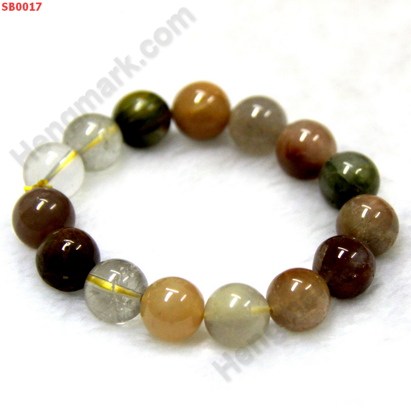 SB0017 สร้อยข้อมือหยก 5 สี  ราคา 399 บาท http://hengmark.com/view_product/SB0017.htm