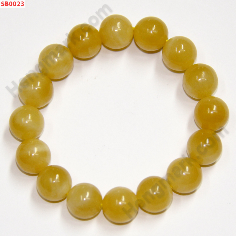 SB0023 สร้อยข้อมือแคลไซท์ ราคา 350 บาท http://hengmark.com/view_product/SB0023.htm
