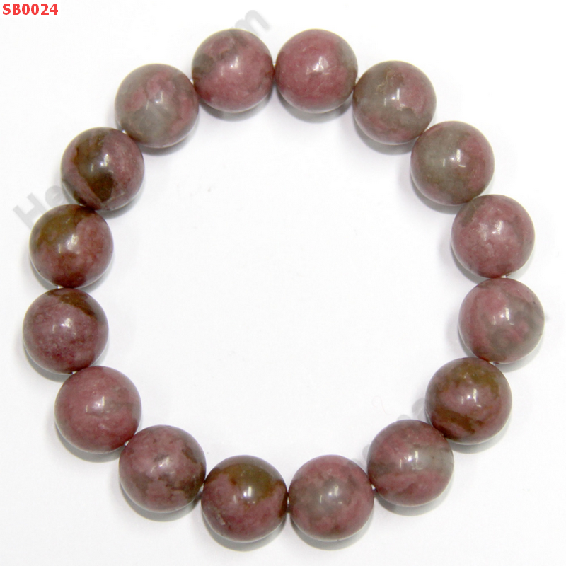 SB0024 สร้อยข้อมือโรโดไนท์ ราคา 420 บาท http://hengmark.com/view_product/SB0024.htm