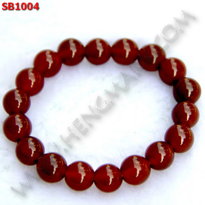 SB1004 สร้อยช้อมือหินคาร์เนเลียน ราคา 290 บาท http://hengmark.com/view_product/SB1004.htm