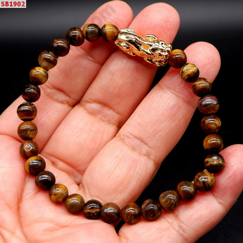 SB1902 สร้อยช้อมือหินไทเกอร์อาย ราคา 199 บาท http://hengmark.com/view_product/SB1902.htm