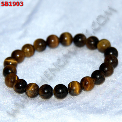 SB1903 สร้อยช้อมือหินไทเกอร์อาย ราคา 230 บาท http://hengmark.com/view_product/SB1903.htm