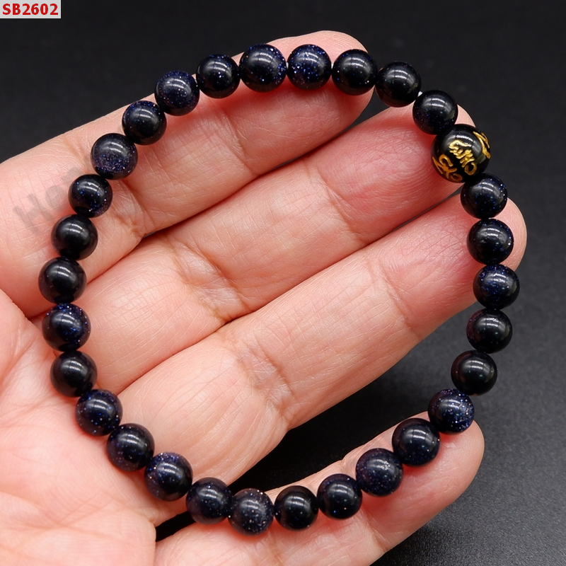 SB2602 สร้อยช้อมือหินหินทรายเงิน+คาถาทิเบต ราคา 199 บาท http://hengmark.com/view_product/SB2602.htm