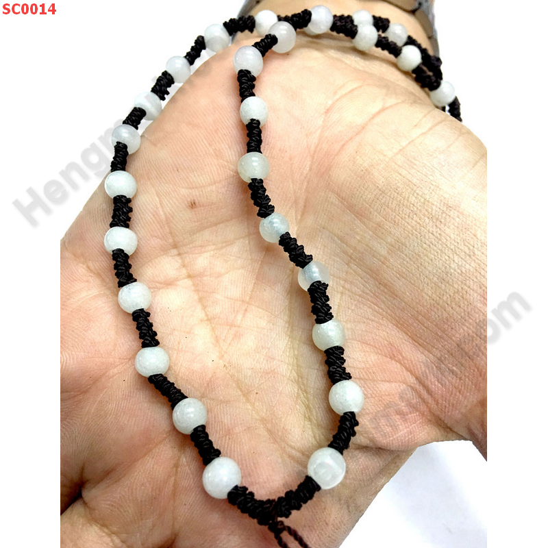 SC0014 สร้อยคอหินหยก ราคา 99 บาท http://hengmark.com/view_product/SC0014.htm